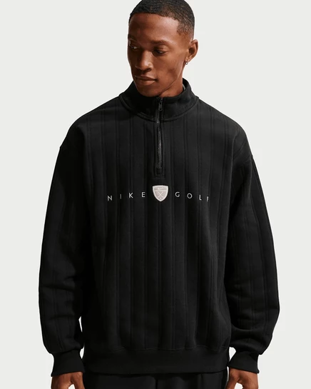 Мужская толстовка Nike Fairway Fresh, черная/серая