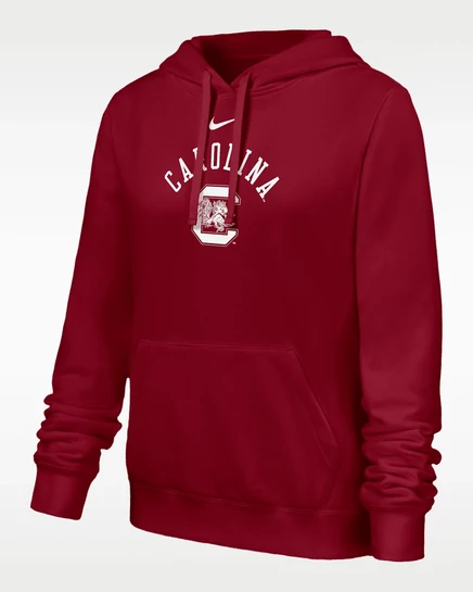 Женское худи Nike South Carolina Gamecocks, бордовое
