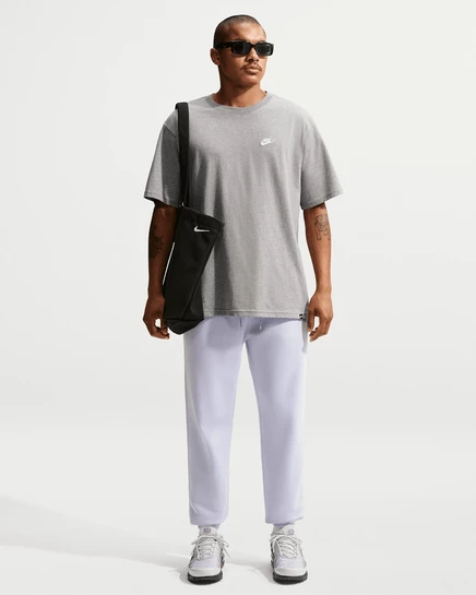Мужские флисовые брюки Nike Sportswear Club с манжетами, серые
