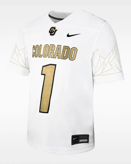 Мальчиковая игровая майка Nike Colorado Untouchable, белая