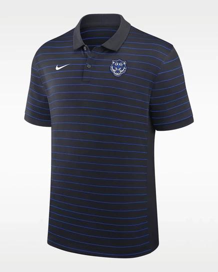 Мужская поло nike dri-fit detroit tigers, темно-синяя