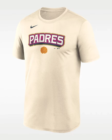 Мужская футболка Nike Padres City Connect Dri‑FIT, кремовая