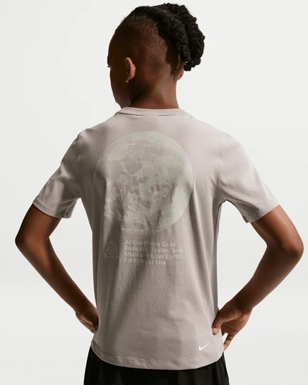 Детская футболка Nike ACG Planet Earth Dri-FIT, серая