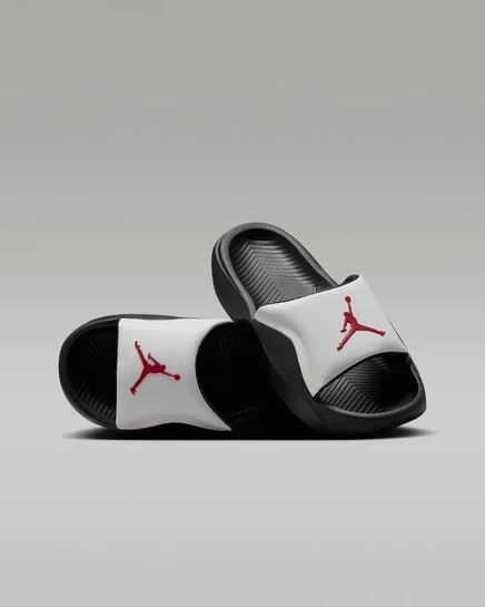Детские сланцы Jordan Franchise, белый/черный/красный