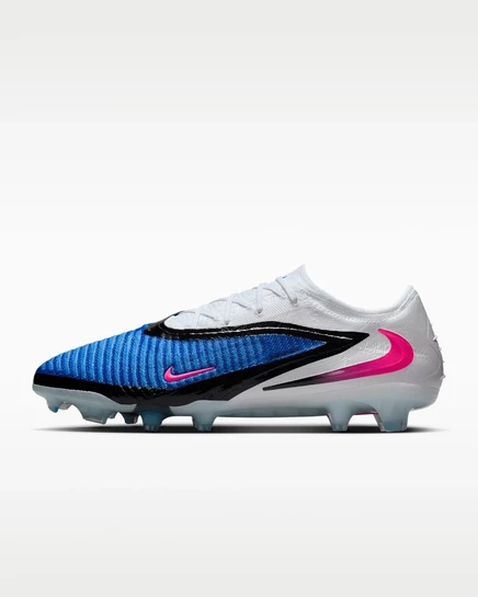 Унисекс футбольные бутсы Nike United Phantom 6 Low, сине/белые/розовые