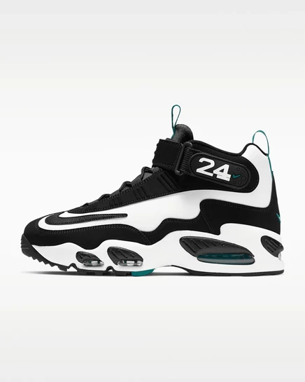 Мужские кроссовки Nike Air Griffey Max 1, бело-голубо-черные