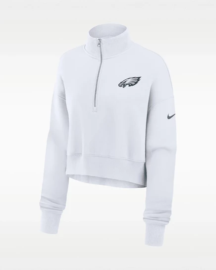 Женский свитшот Nike Philadelphia Eagles Phoenix, белый