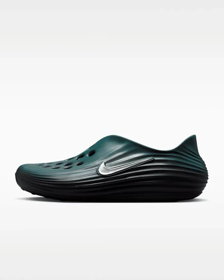 Мужские сандалии Nike ReactX Rejuven8, серо-черные