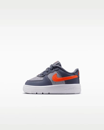 Детские кроссовки Nike Force 1 Low, цементно-серые