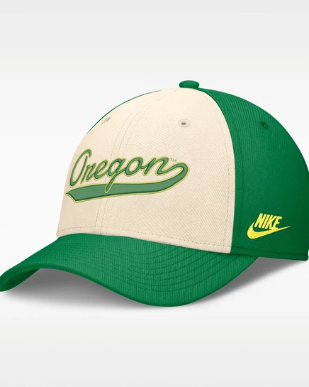 Мужская кепка Nike Oregon Legacy, бежевая/зеленая