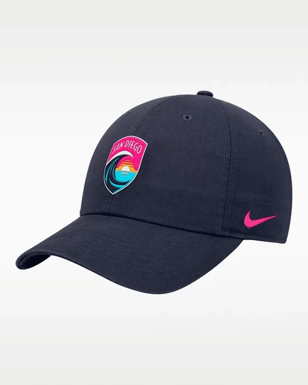 Унисекс кепка Nike San Diego Wave Club, темно-синяя