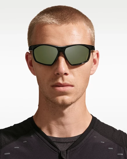 Унисекс солнцезащитные очки Nike Windtrack Heat, зеленые