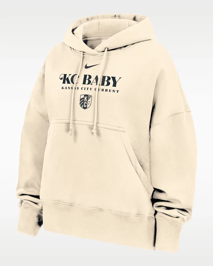 Женское худи Nike Kansas City Current, натуральное