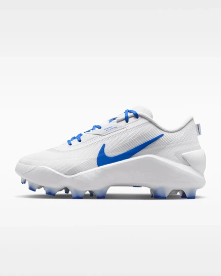 Унисекс бутсы Nike Diamond Showcase MCS для бейсбола, белые/ярко-синие