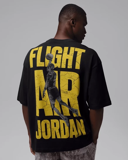 Мужская футболка Jordan Flight, черная