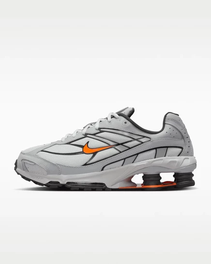 Мужские кроссовки Nike Shox Ride 2, серый/оранжевый