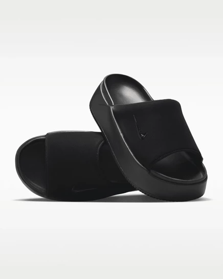 Женские сланцы Nike Calm Elevation, черные