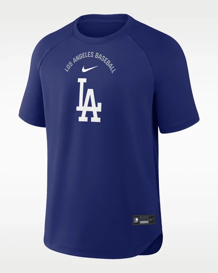Мужская футболка Nike Dodgers Authentic Dri-FIT, королевский синий