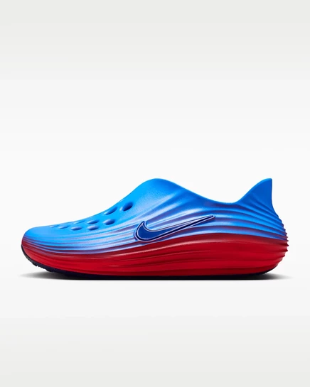 Женские сандалии Nike ReactX Rejuven8, красно-голубые/тёмно-синие