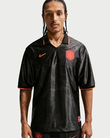 Мужская футболка Nike Netherlands Energy, черная/красная