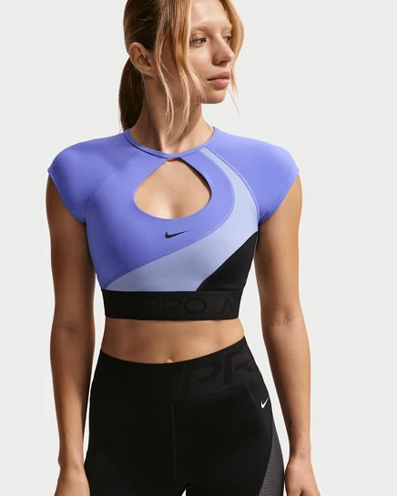 Женский спортивный бра Nike Pro Sculpt, черный