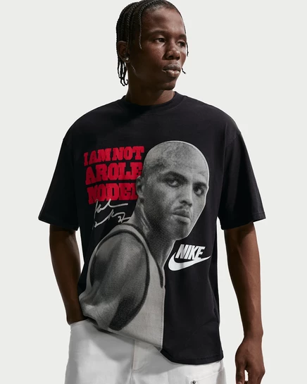 Мужская футболка Nike Max90 Charles Barkley, черная