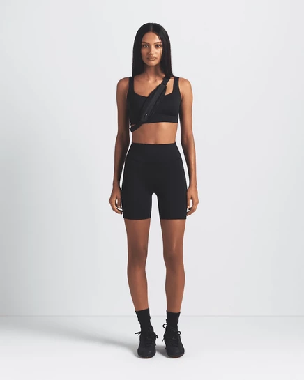 Женские байкерские шорты NikeSKIMS Matte 5″, черные