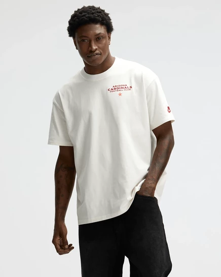 Мужская футболка Nike Arizona Cardinals Max90, кремовая
