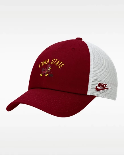 Кепка-тракер Nike Iowa State, бордовая