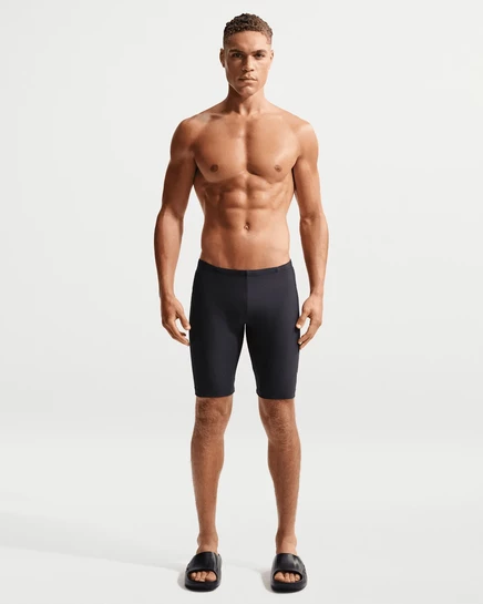 Мужские джаммеры nike swim loose fit с уплотнением, белые