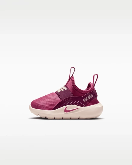 Детские кроссовки Nike Flex Runner 4, бордово‑розовые