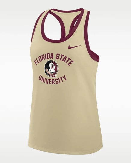 Женская майка Nike Florida State Uni Name, золотая