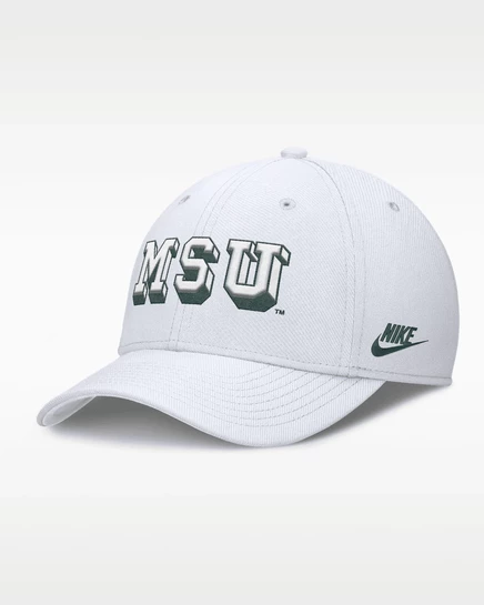 Мужская кепка Nike Primetime Rise Academic Dri-FIT, белая