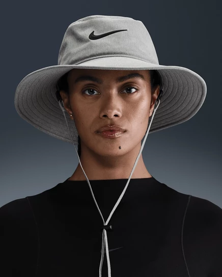 Унисекс панама Nike Apex Dri-FIT, светло-серая/черная