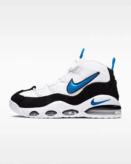 Мужские кроссовки Nike Air Max Uptempo '95, бело-черно-голубые