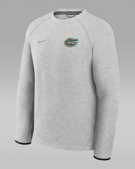 Мужской свитшот Jordan Tech Fleece Florida Gators, серый