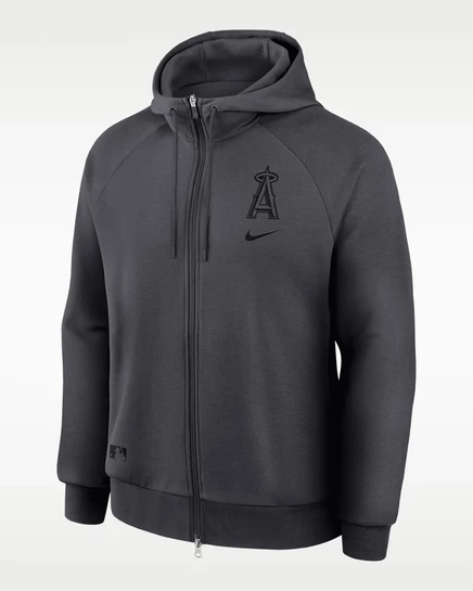 Мужская худи Nike Los Angeles Angels Authentic, антрацитовая