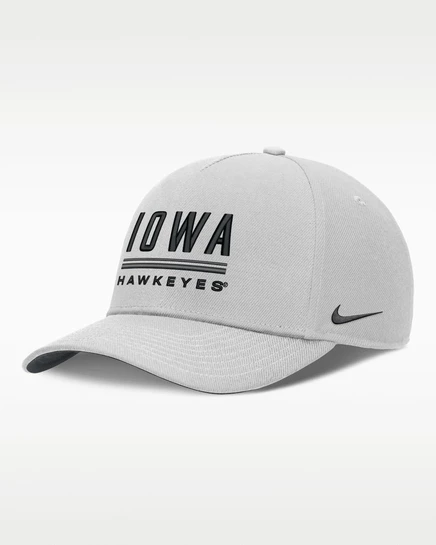 Мужская кепка Nike Iowa Practice Rise, серая