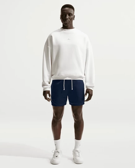 Мужские шорты Nike Standard Issue 5″ из сетки, тёмно-синие