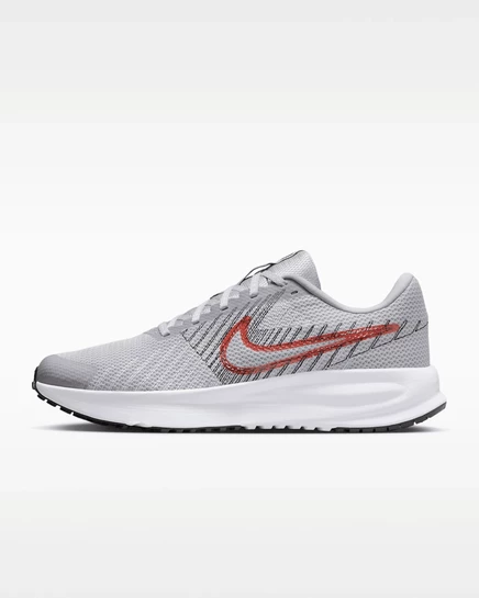 Мужские кроссовки Nike Run Defy, серо-черные с малиновым
