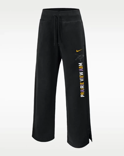 Женские флисовые брюки Nike College Phoenix, черные