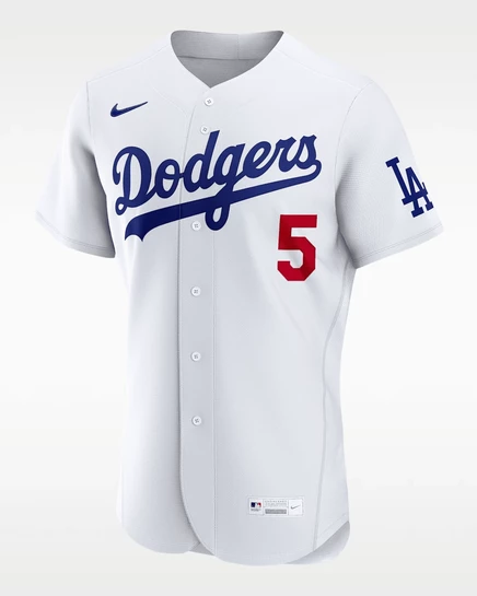 Мужская джерси Nike Mookie Betts Dodgers MLB, белая