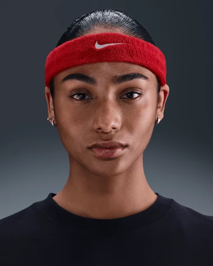 Унисекс повязка Nike Swoosh Classic, университетский красный/белый