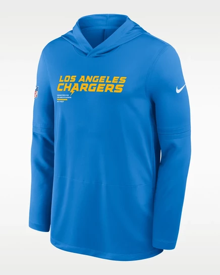 Мужская худи Nike Pure Fury Sideline Dri-FIT, синяя