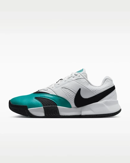 Мужские кроссовки NikeCourt Lite 4, белые/изумрудные/черные
