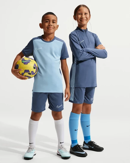 Детские шорты Nike Academy Dri-FIT футбольные, голубые