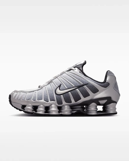 Мужские кроссовки Nike Shox TL SE, metallic silver/wolf grey/anthracite/summit white