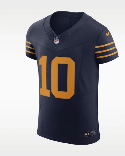 Мужское джерси Nike Jordan Love Packers, темно-синее