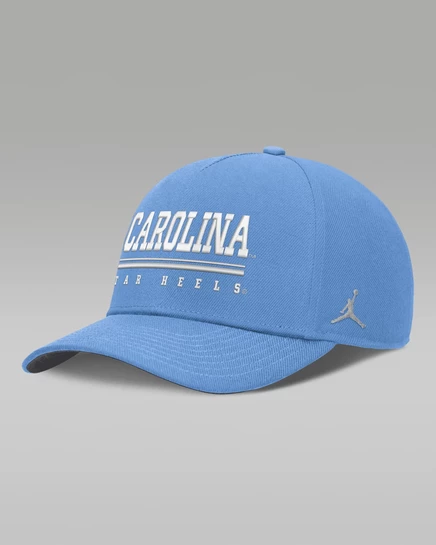 Мужская кепка Jordan North Carolina Sideline, голубая