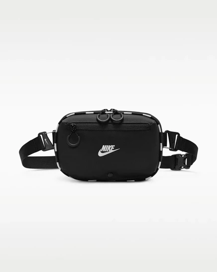 Унисекс поясная сумка Nike Hayward Patrol 4 л, черная/слоновая кость